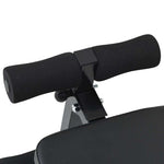 Sit Up Bench Black 124 x 33.5 x 55 cm Powder-coated steel 42002575