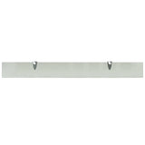 Floating Shelves 2 pcs Glass 90x10 cm 8 mm 3051516