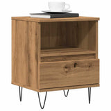 Bedside Cabinet Artisan Oak 40x35x50 cm Engineered Wood 857359
