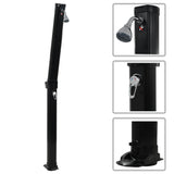 Foldable Solar Shower Black 214 cm 23 L 91719