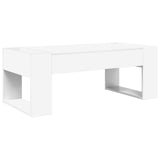 Coffee Table White 110 x 50 x 41 cm Engineered Wood 8000156