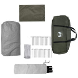 Instant Tent with Rainfly Water-Resistant 3-Person Army Green 42042277
