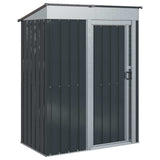 Garden Sheds Anthracite 137 x 81 x 180 cm Metal 42011291