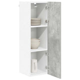 Hanging Cabinet Concrete Grey 30 x 31 x 100 cm Engineered Wood 884333