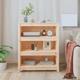 Book Cabinet 80x35x97 cm Solid Wood Pine 821679