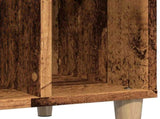 Record Cabinet Old Wood 100x38x48 cm Engineered Wood 857167