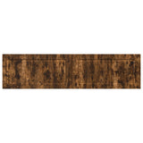 Wall-Mounted Headboard UTRECHT Smoked Oak Engineered Wood 897810