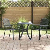 Garden Chair 2 pcs Anthracite 56 x 65 x 89 cm Steel 362775