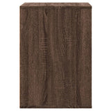 Corner Chest of Drawers Brown Oak 60x41x58 cm Engineered Wood 852849