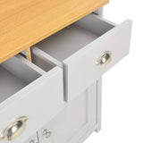 Sideboard Grey 79x35x81 cm 283742