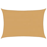 Sunshade Sail 160 g/m Rectangular Sand 5x6 m HDPE 4002048