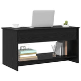 Coffee Table Black Oak 80 x 50.5 x 41.5 cm Engineered Wood 879452
