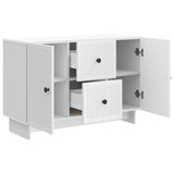 Sideboard with Drawer White 89 x 34.5 x 60 cm Engineered Wood 893965
