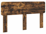 Storage Bed with Drawer Smoked Oak 135 x 190 cm Engineered Wood 3412287