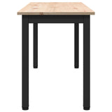 Bench Natural 110 x 35 x 45 cm Solid Pine Wood 892773