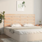 Headboard 200x3x80 cm Solid Wood Pine 821362