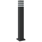 Outdoor Floor Lamps 3pcs Black 80 cm Aluminium 4006396