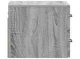 Wall-Mounted Bedside Cabinet Grey Sonoma 34.5 x 33 x 40 cm 899327