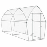 Chicken Cage Silver 400x105x182 cm Galvanised Steel 172556