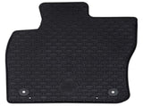 Car Mat 2 pcs Black suitable for VW CADDY 2020- Rubber 42029094