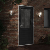 Outdoor Wall Lights with Sensors 2pcs Silver Stainless Steel 4006239