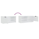 ZNTS TV Cabinets 2 pcs White 80x35x36.5 cm Engineered Wood 811467