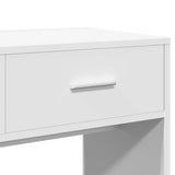 Dressing Table with Mirror White 80x39x80 cm 840702