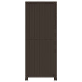 Plastic Cabinet 68x39x171.5 cm Rattan Design 337899