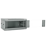 Network Cabinet with Storage Grey 60 x 45 x 28 cm Steel 42017631