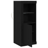 LED Sideboard Black 41 x 37 x 100 cm Engineered Wood 863026