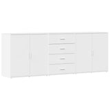 Sideboards 3 pcs White Engineered Wood 3276609