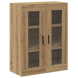 Wall Mounted Cabinet Artisan Oak 69.5x34x90 cm 857331