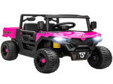 Kids Ride on Car, 12V Electric Kids UTV with Electric Dump Bed, 4-Wheel Suspension for 3-8 Years, T3398P422448