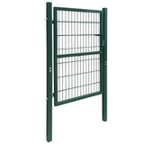 2D Fence Gate Green 100x140 cm 141750