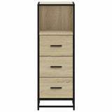 Bathroom Cabinet Sonoma Oak 35x37.5x100 cm Engineered Wood 849250