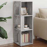 Corner Cabinet Grey Sonoma 33x33x100 cm Engineered Wood 825829