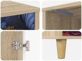 Bedside Cabinet KIEL 2 pcs Sonoma Oak 36 x 33 x 50 cm 8007218