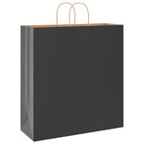Paper Bags 50 pcs with Handles Black 45x17x48 cm 4101639