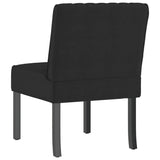 Slipper Chair Black Velvet 352454
