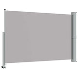 Patio Retractable Side Awning 160 x 300 cm Grey 45195