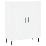 Highboard White 69.5x34x180 cm Engineered Wood 3199697
