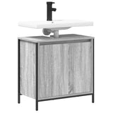 Bathroom Basin Cabinet Grey Sonoma 60x34.5x60 cm 861895