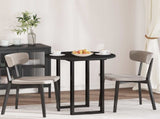 Table Top Black 70 x 1.5 cm Engineered Wood 880412