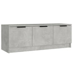 TV Cabinet Concrete Grey 102x35x36.5 cm Engineered Wood 811362