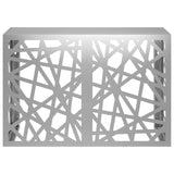 Air Conditioner Cover Silver 90 x 40 x 60 cm Galvanised Steel 8014155