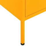 Storage Cabinet Mustard Yellow Steel Medium Storage Cabinet 336137