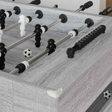 Foosball Table Grey Sonoma 146.5 x 74 x 85 cm Engineered Wood 3378204