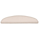 Self-adhesive Stair Mats 15 pcs Taupe 80 x 24.5 x 3.5 cm 42038641