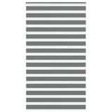 Zebra Blind Dark Grey 135x200 cm Fabric Width 130.9 cm Polyester 4014164