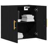 Wall-mounted Cabinet Black Oak 60 x 31 x 70 cm Engineered Wood 862943